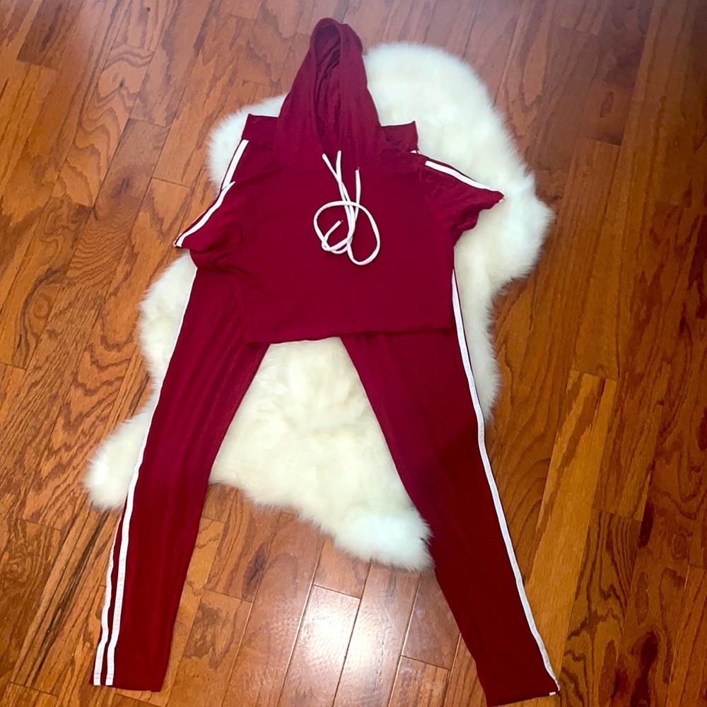 Leggings Crop Set